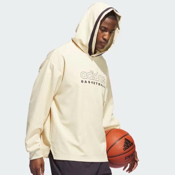 adidas Men Basketball Select Hoodie - Picture 1 of 11